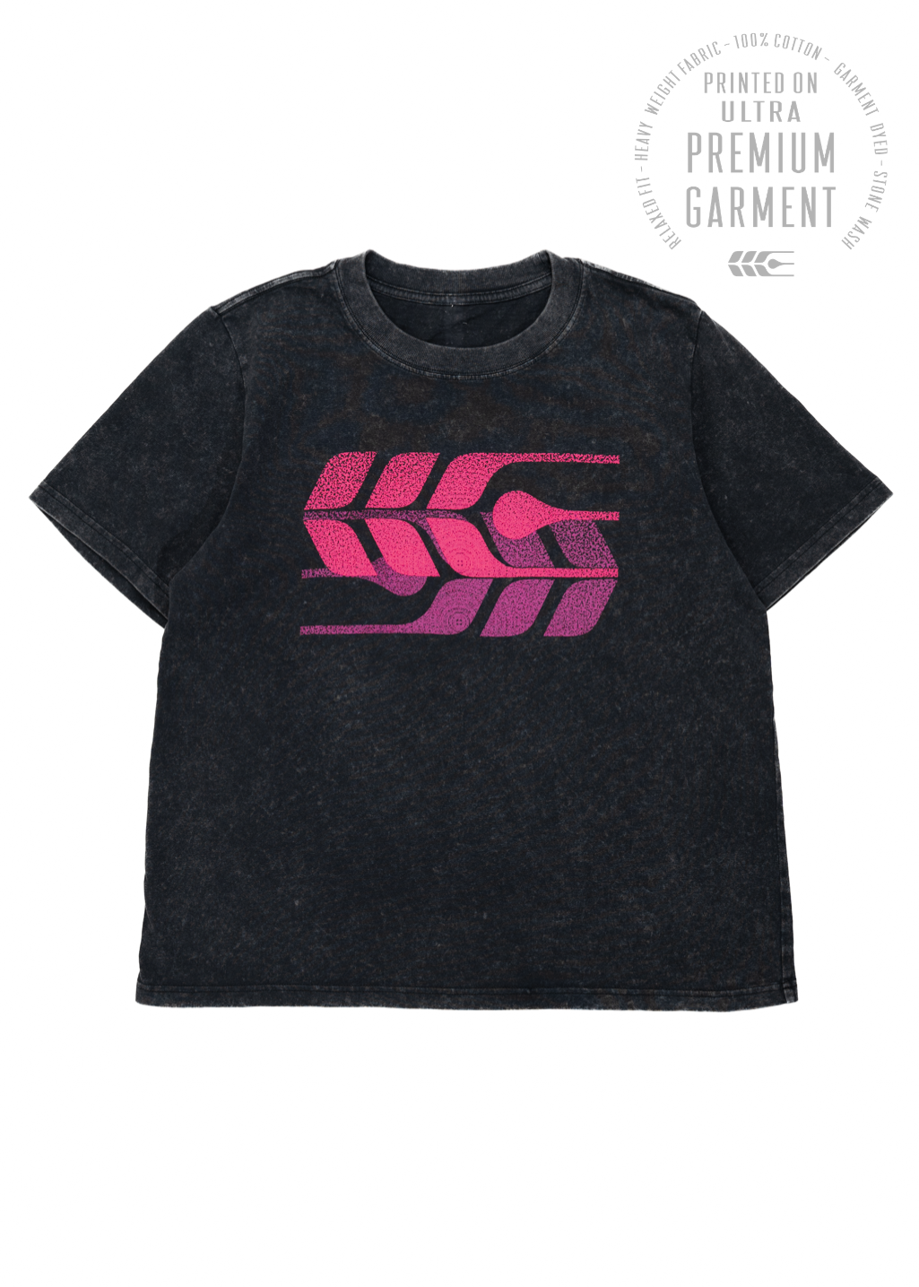 Neon Harvest Tee | Black Stone | Ladies - Hardpressed Print Studio Inc.