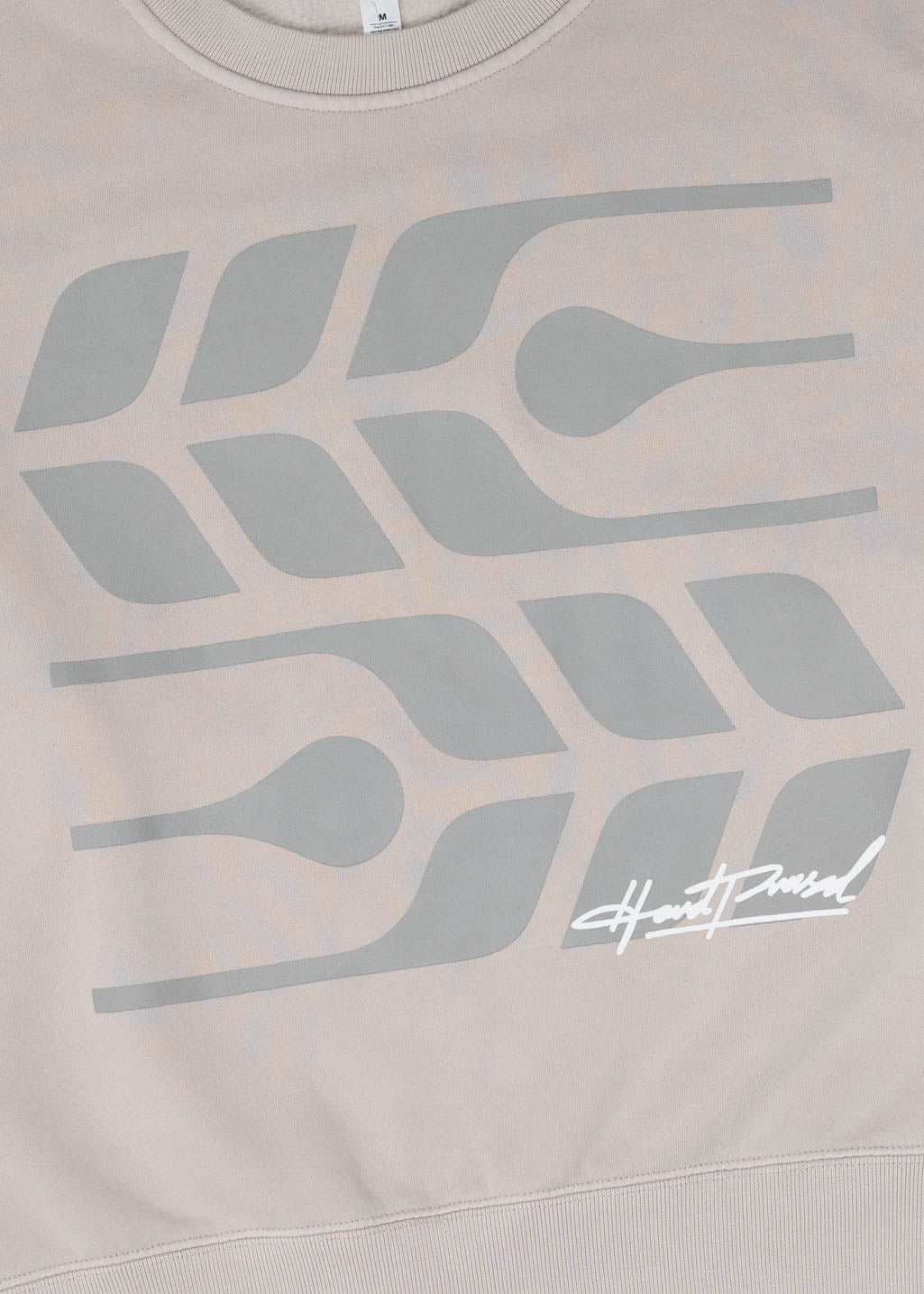 XXL | Signature Grain Crewneck | White Sand | Ladies