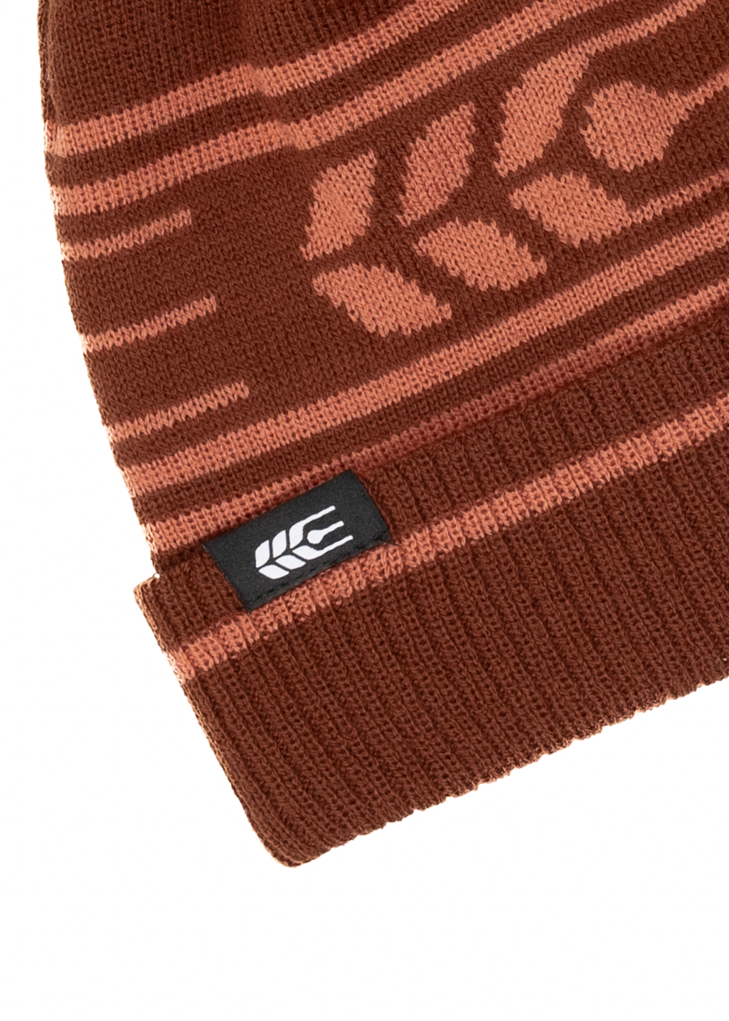 Cross Grain Pom Toque | Brick | Kids