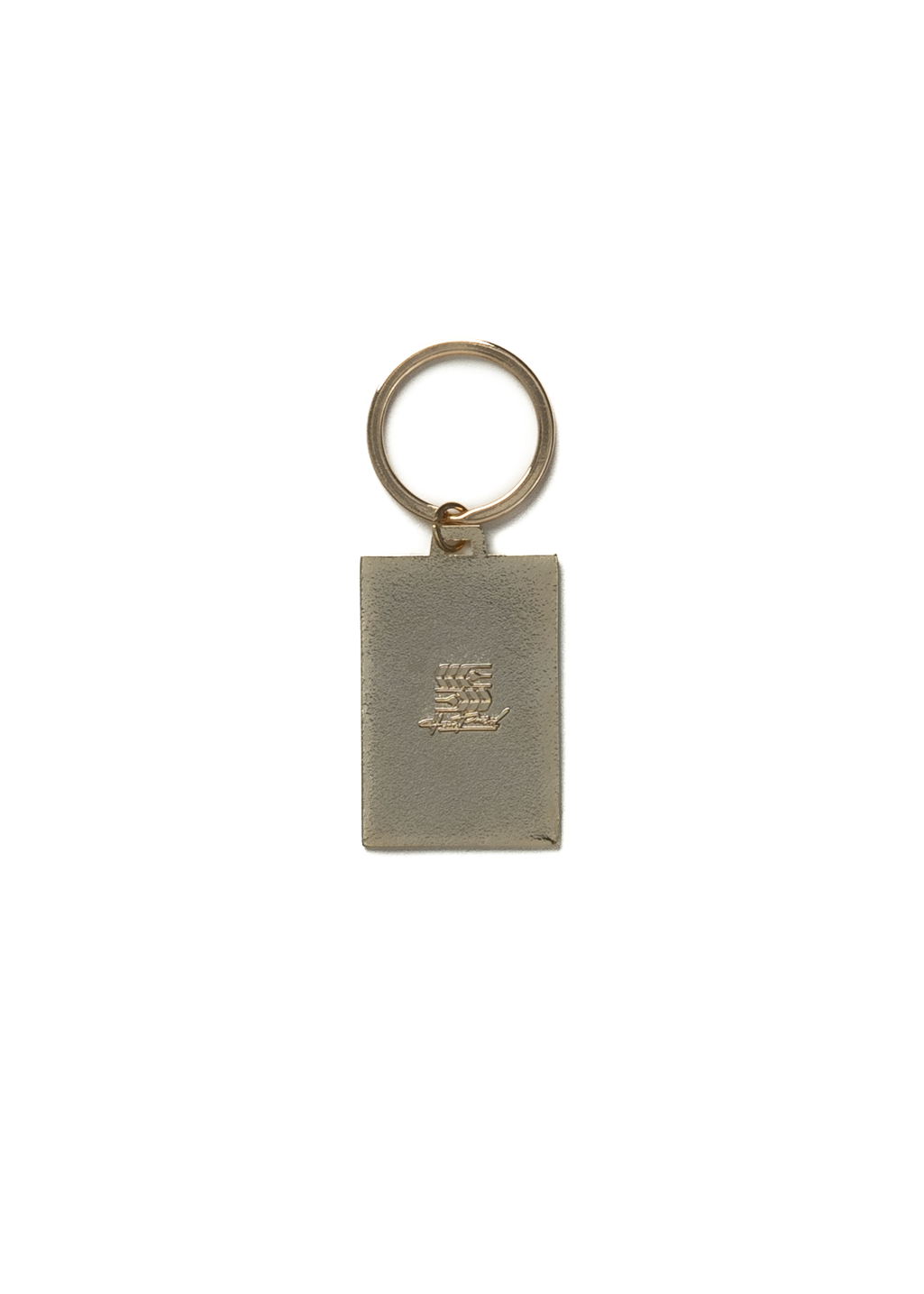 Gold Flag Keychain