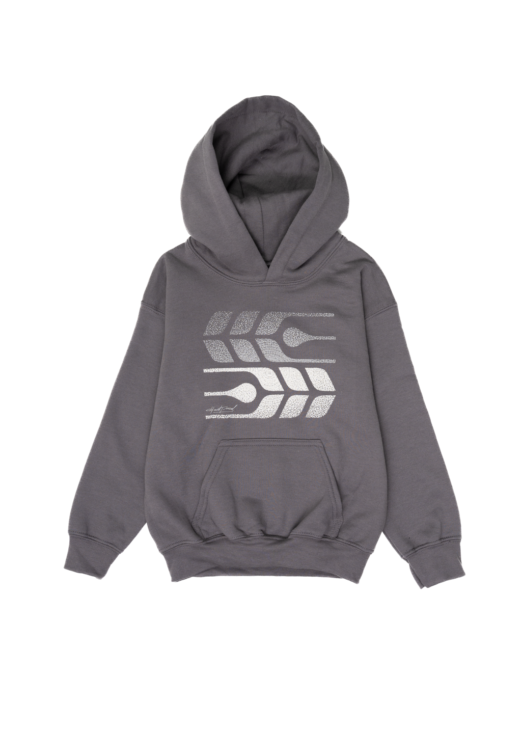 Grain Bale Sweater | Charcoal | Kids - Hardpressed Print Studio Inc.