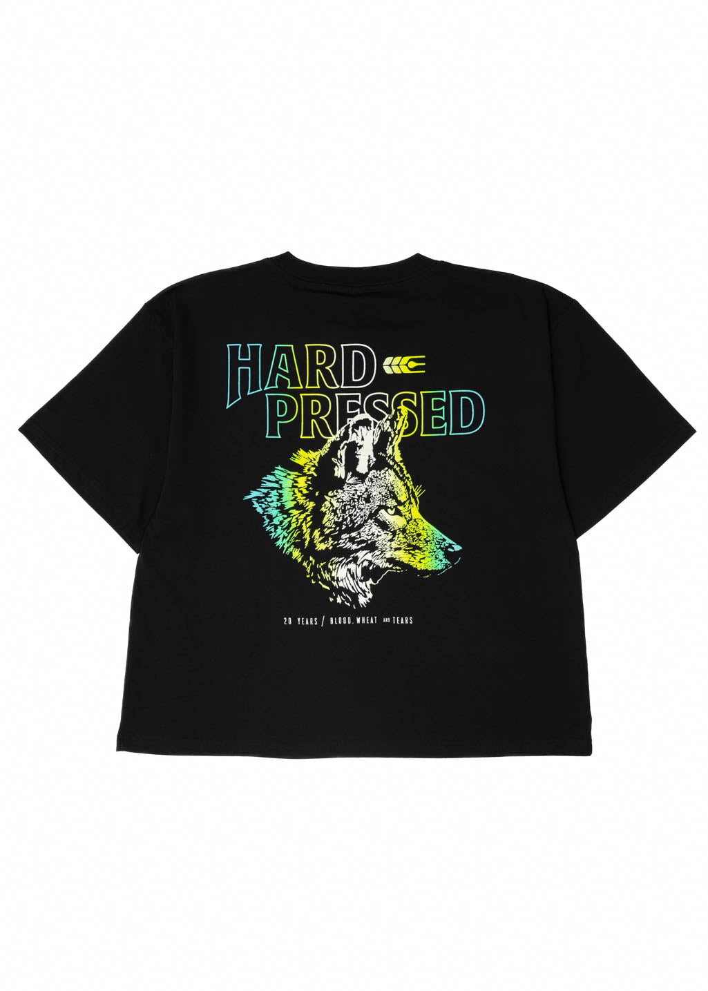 Lone Coyote Boxy Tee | Black | Ladies