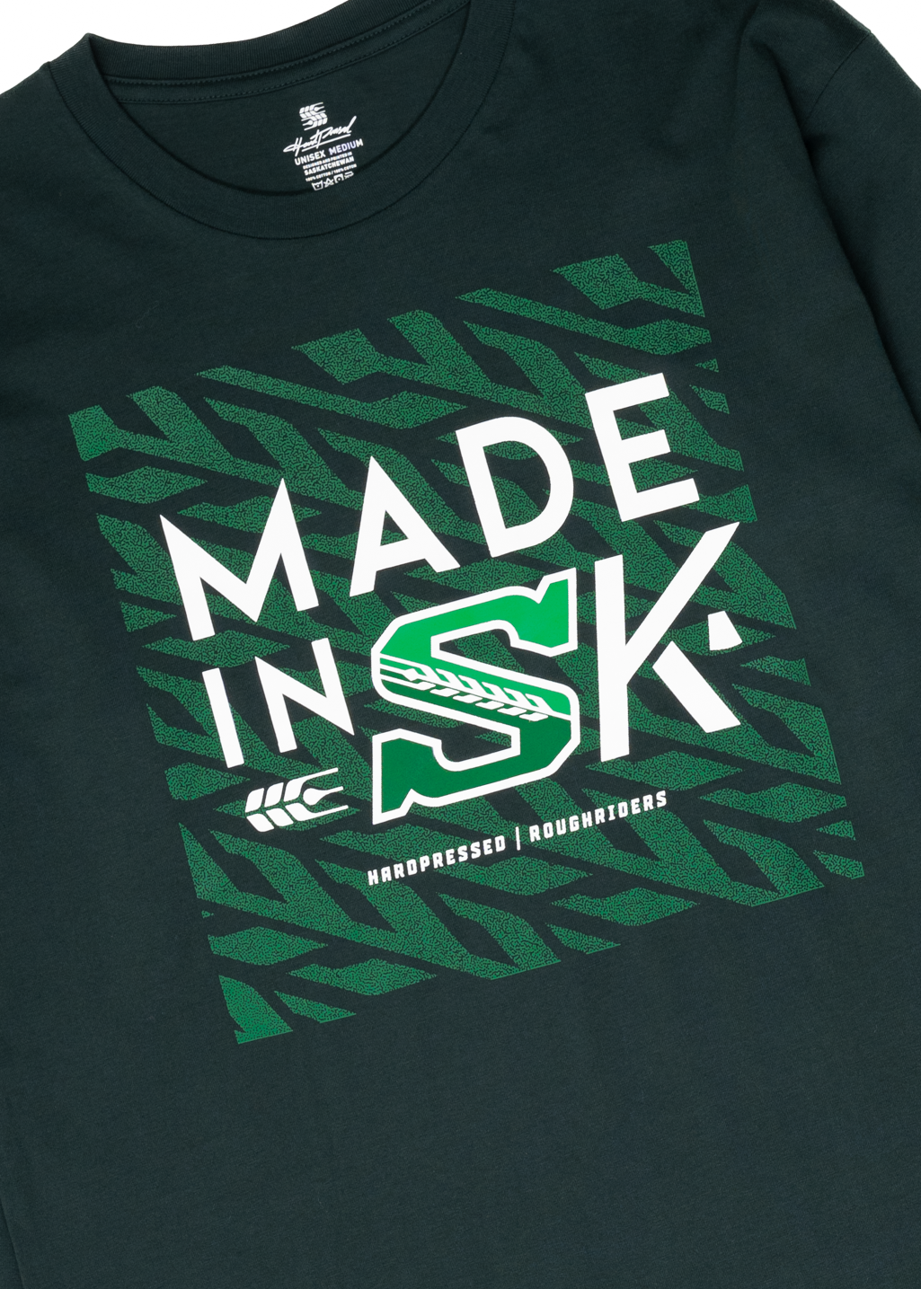 Made in SK Riders Field Long Sleeve | Obsidian Green | Unisex