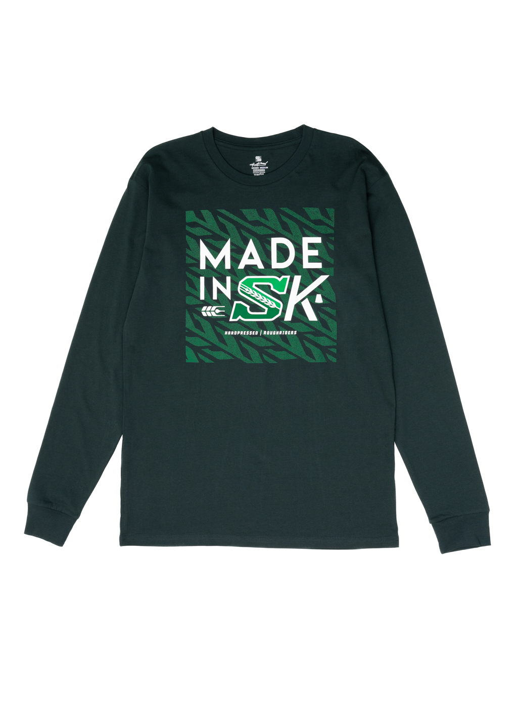 Made in SK Riders Field Long Sleeve | Obsidian Green | Unisex