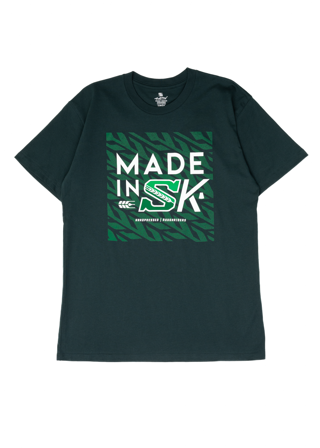 Made in SK Riders Field Tee | Obsidian Green | Unisex