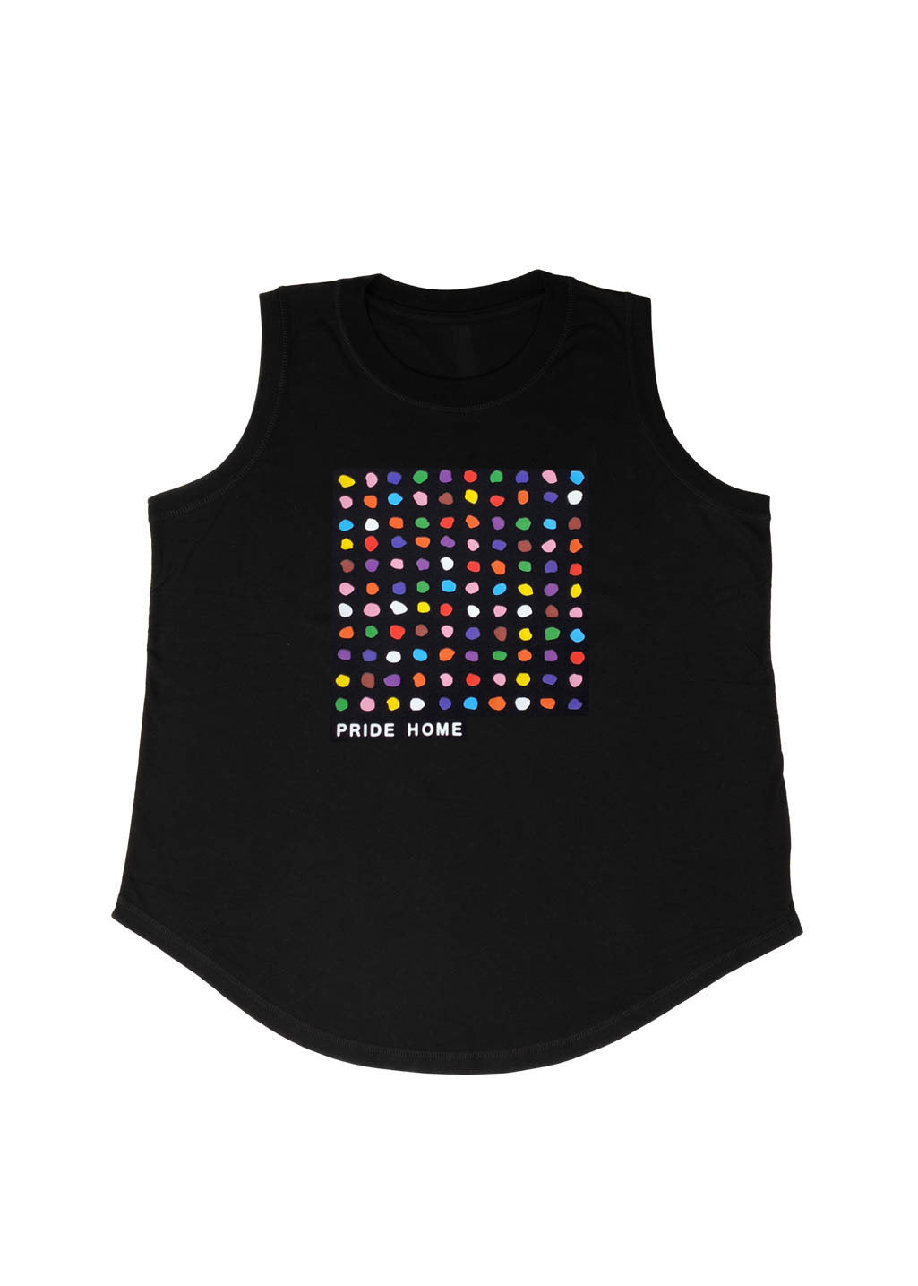 Pride Mosaic Plus Size Tank | Black | Ladies