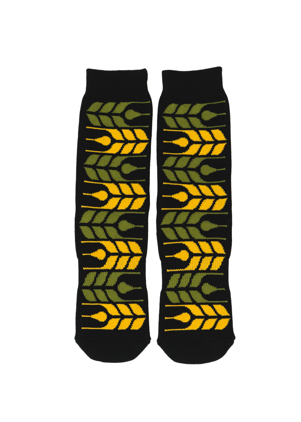 Provincial Grain Socks | Black - Hardpressed Print Studio Inc.