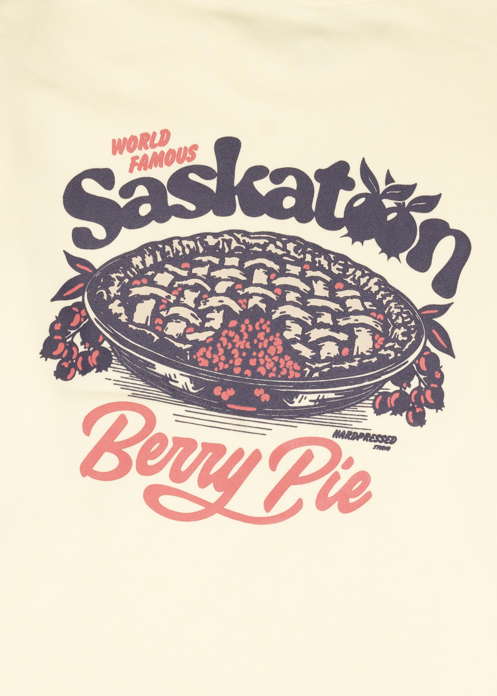 Saskatoon Berry Pie Crewneck | Butter | Unisex