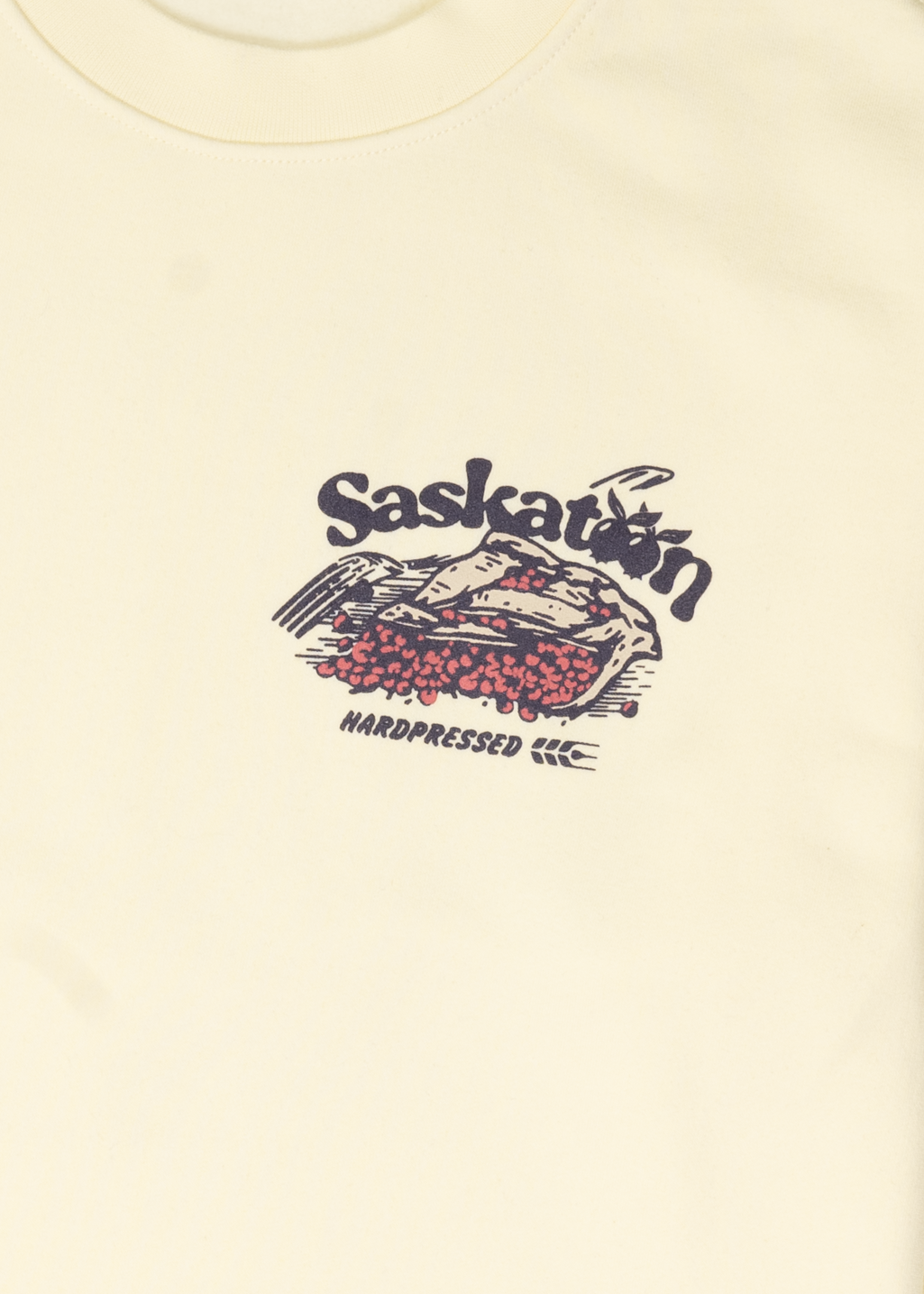 Saskatoon Berry Pie Crewneck | Butter | Unisex
