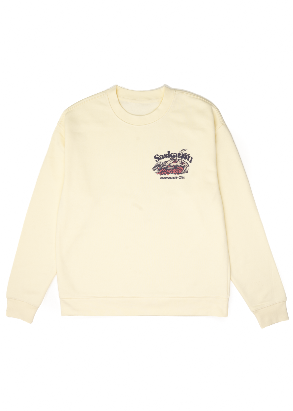 Saskatoon Berry Pie Crewneck | Butter | Unisex