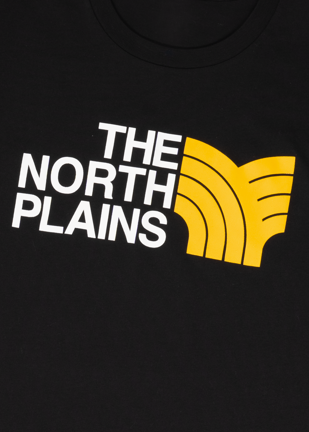 The North Plains Tee | Black | Unisex - Hardpressed Print Studio Inc.