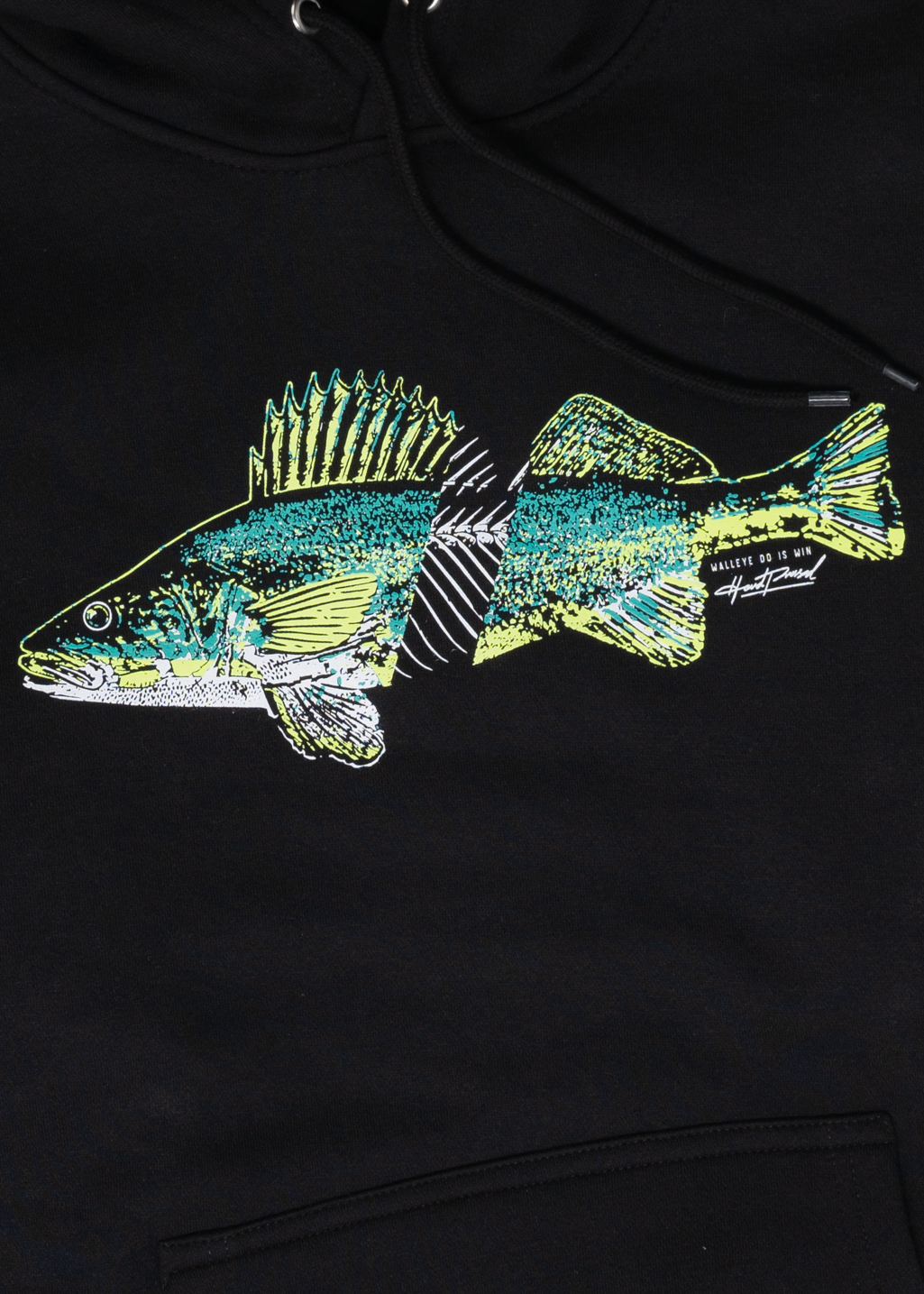 Walleye Do is Win Sweater | Black | Unisex - Hardpressed Print Studio Inc.