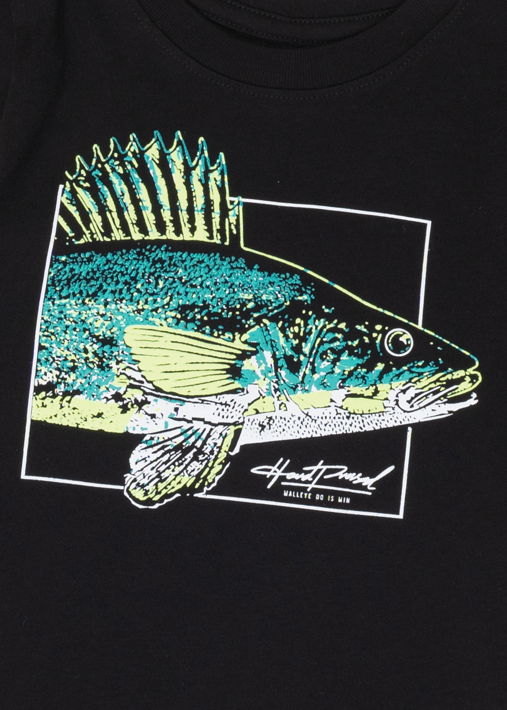 Walleye Do Is Win Tee | Black | Kids - Hardpressed Print Studio Inc.