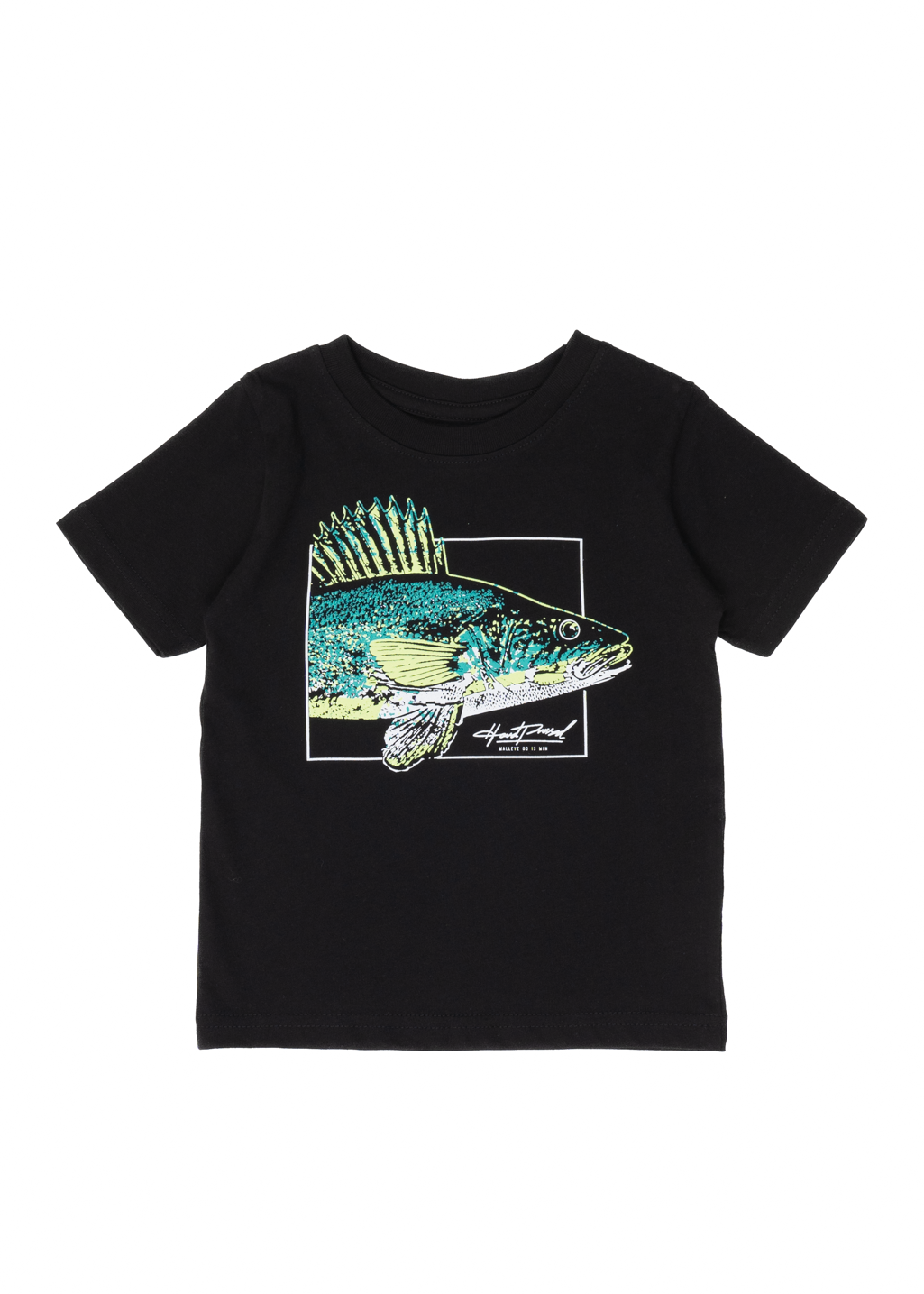 Walleye Do Is Win Tee | Black | Kids - Hardpressed Print Studio Inc.