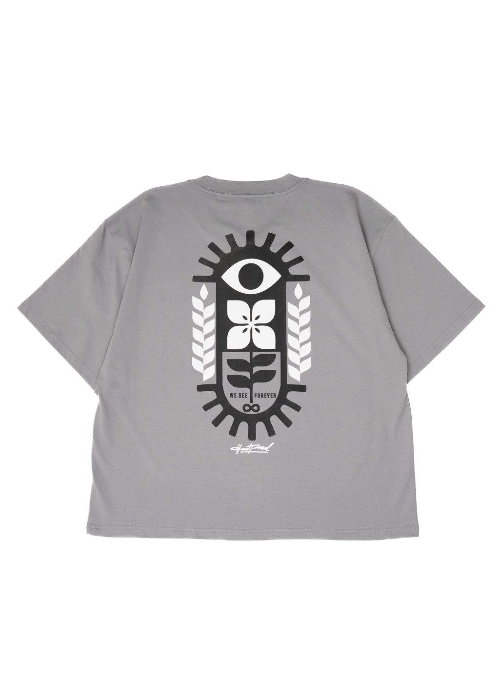 We See Forever Boxy Tee | Cloud | Ladies