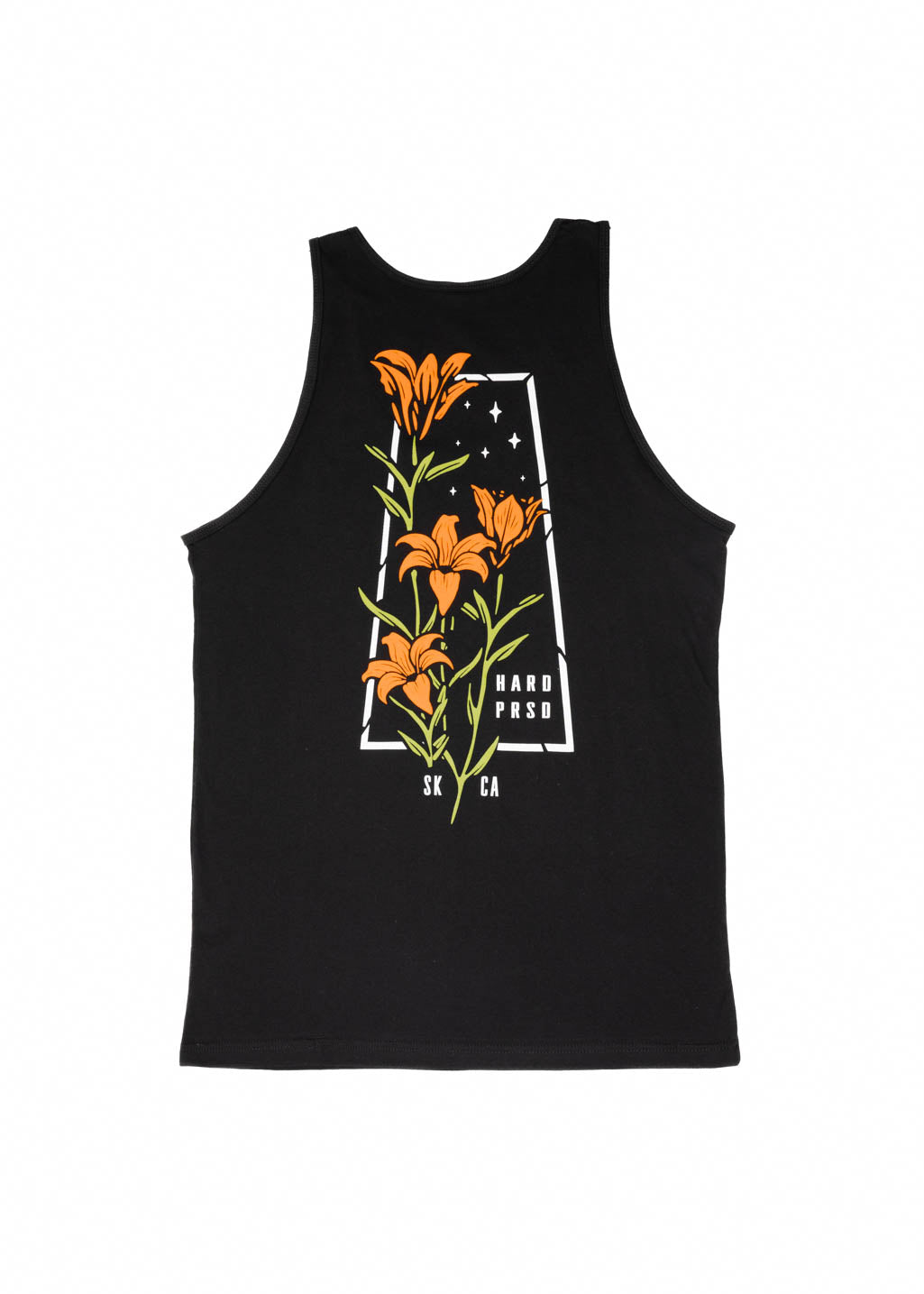 Wild Lily Tank | Black | Unisex