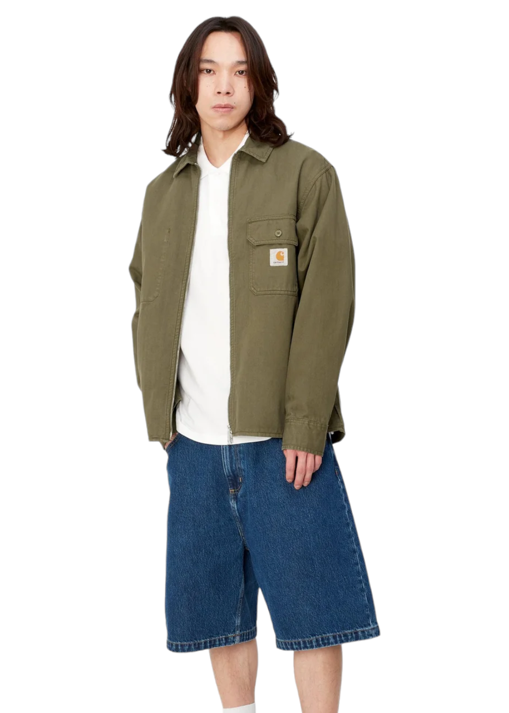 Carhartt WIP - Rainer Shirt Jacket - Dundee Garment Dyed - Hardpressed Print Studio Inc.
