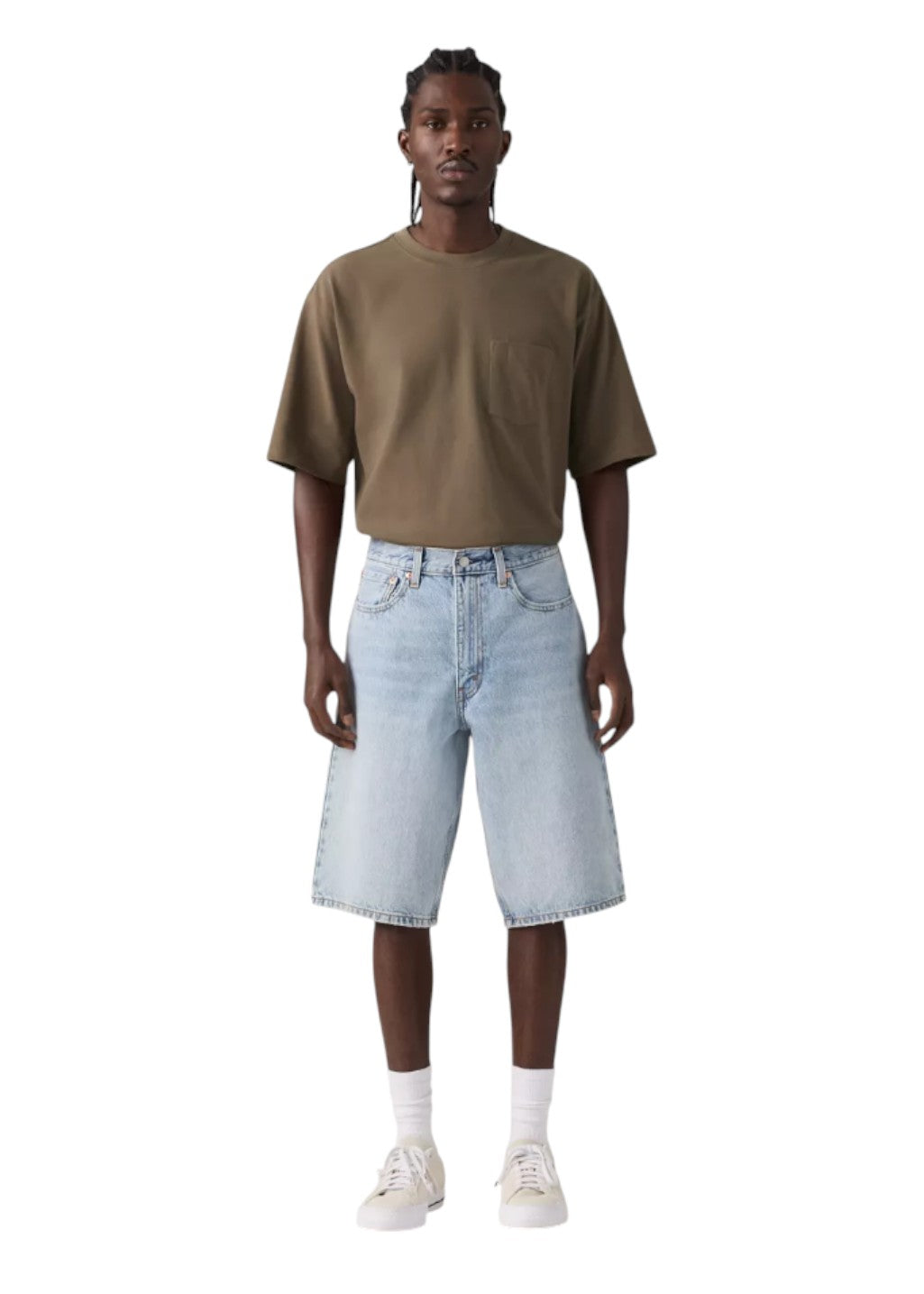 Levi's - 470 Baggy Shorts - Sunrise Morning Shorts - Hardpressed Print Studio Inc.