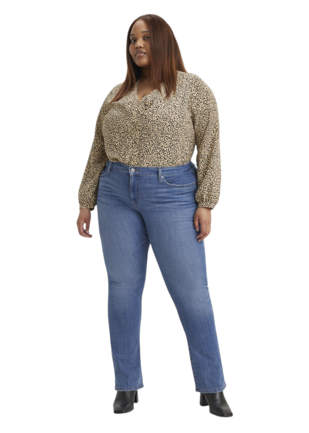 Levi's - 314 Shaping Straight - Lapis Gem (Plus Size)