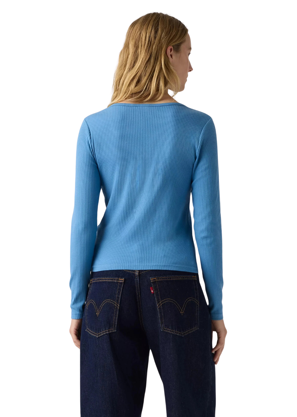 Levi's - Austen Button Through LS - Parisian Blue