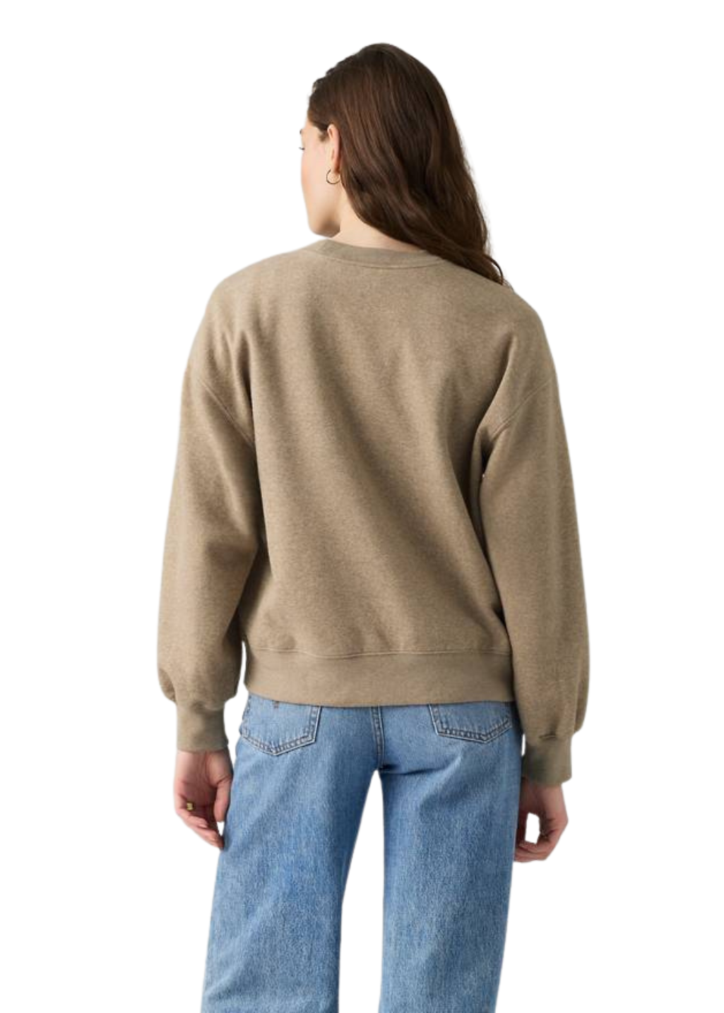 Levi's - Everyday Crew Sweatshirt - Taupe Gray Heather