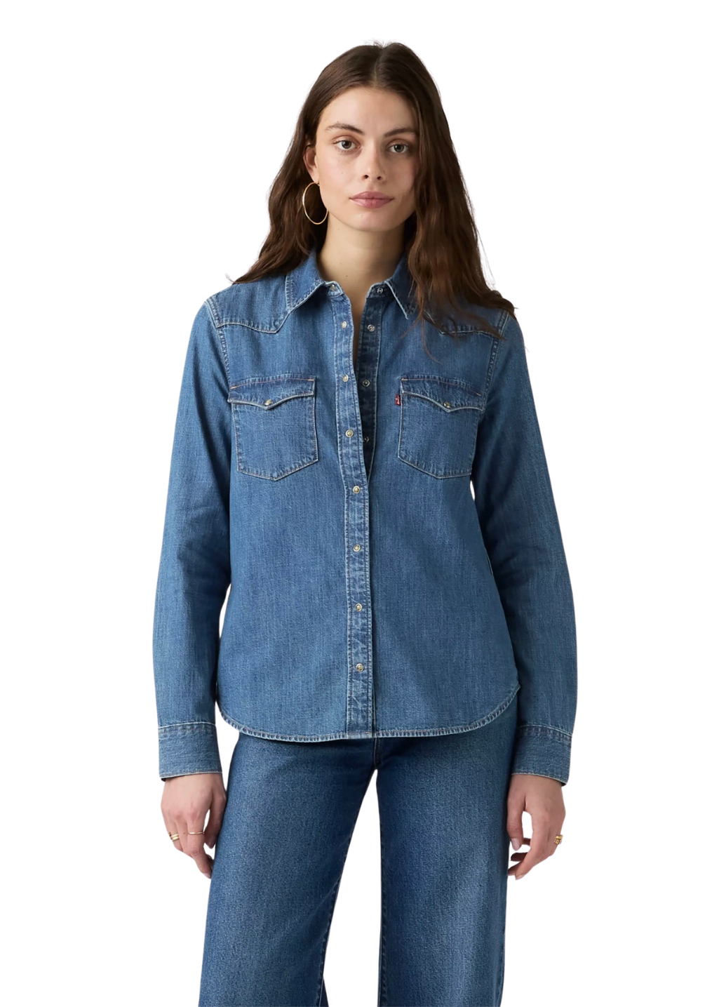 Levi's - Heritage Western Denim Shirt - All Day Long Western - Hardpressed Print Studio Inc.