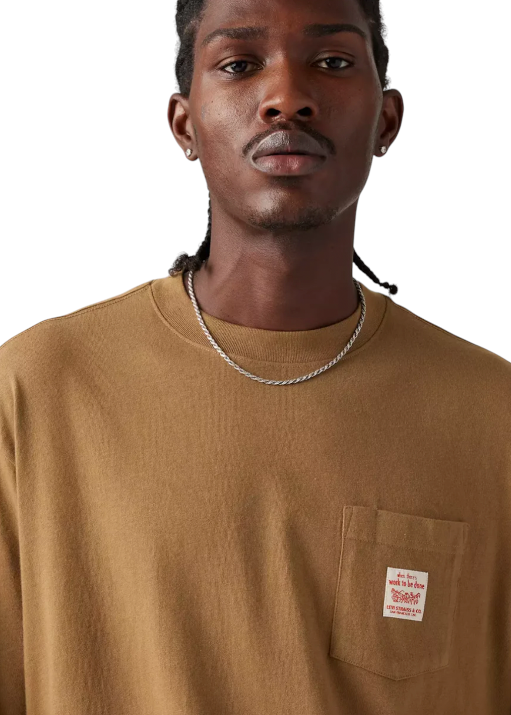 Levi's - S/S Workwear Tee Bracken - Ermine