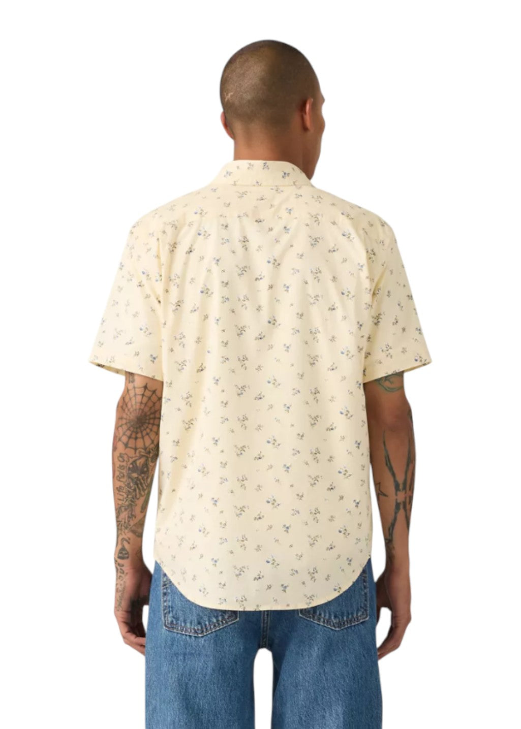 Levi's - SS Classic 1 PKT Standard - Terry Ditsy Rutabaga - Hardpressed Print Studio Inc.