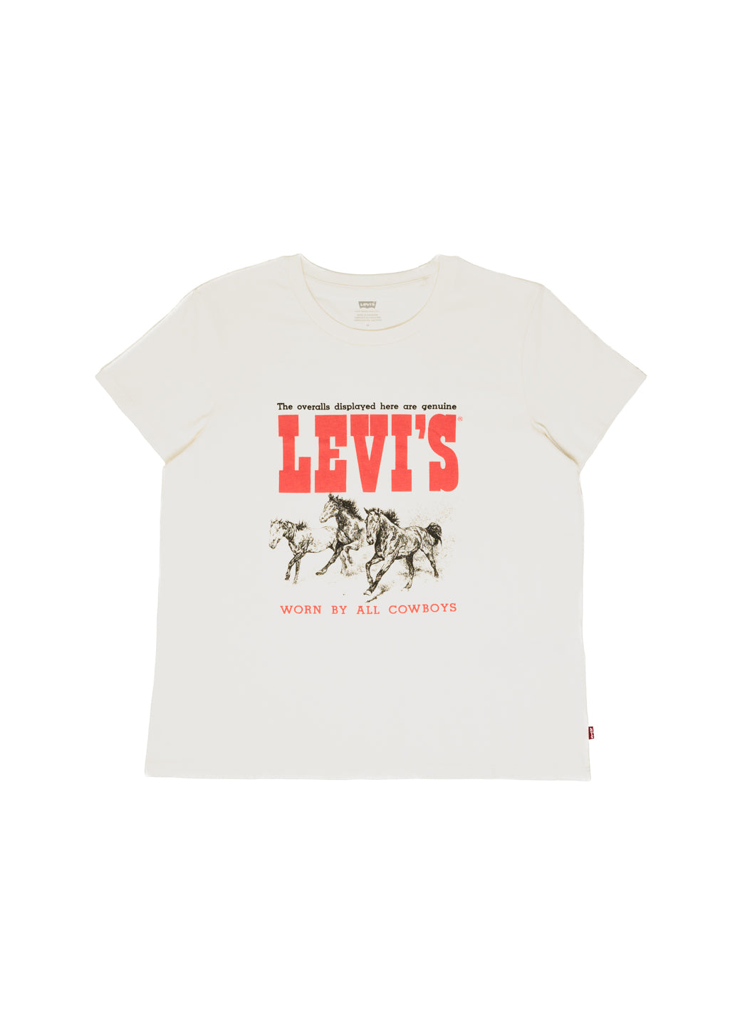 Levi's - The Perfect Tee - Horse Trio Egret - Hardpressed Print Studio Inc.