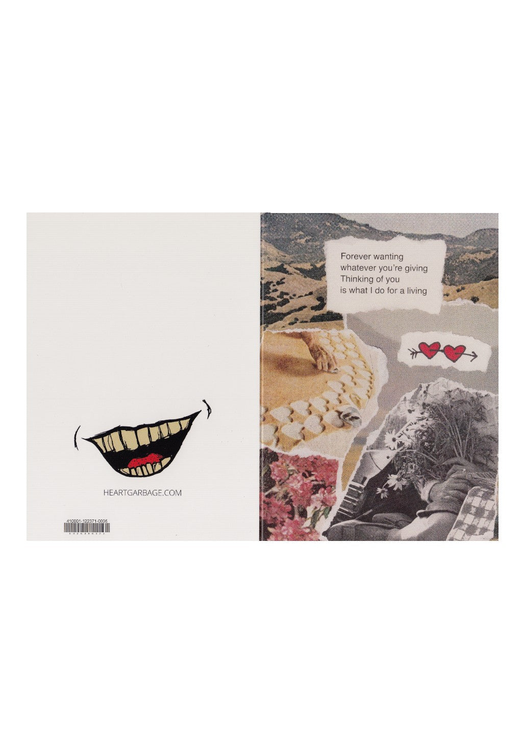 Heartgarbage - Made With Love Card - Hardpressed Print Studio Inc.