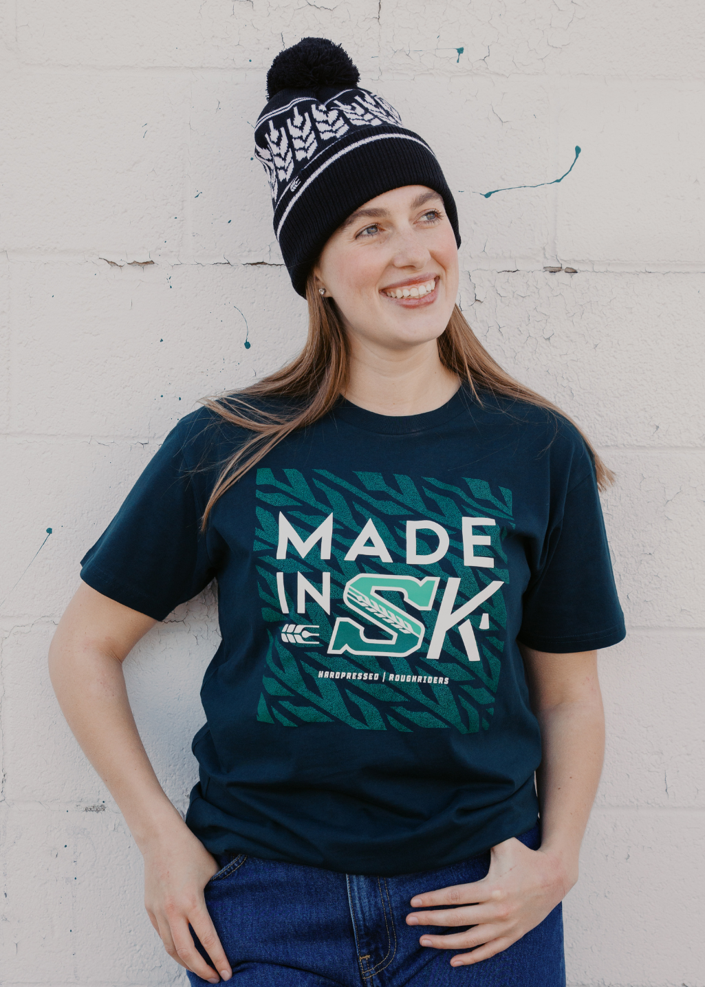 Made in SK Riders Field Tee | Obsidian Green | Unisex