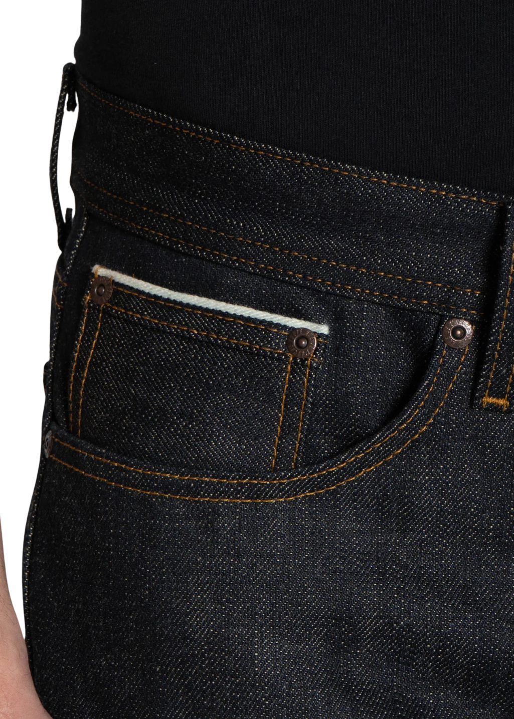 Naked & Famous Denim - Weird Guy - Harionago Selvedge - Indigo