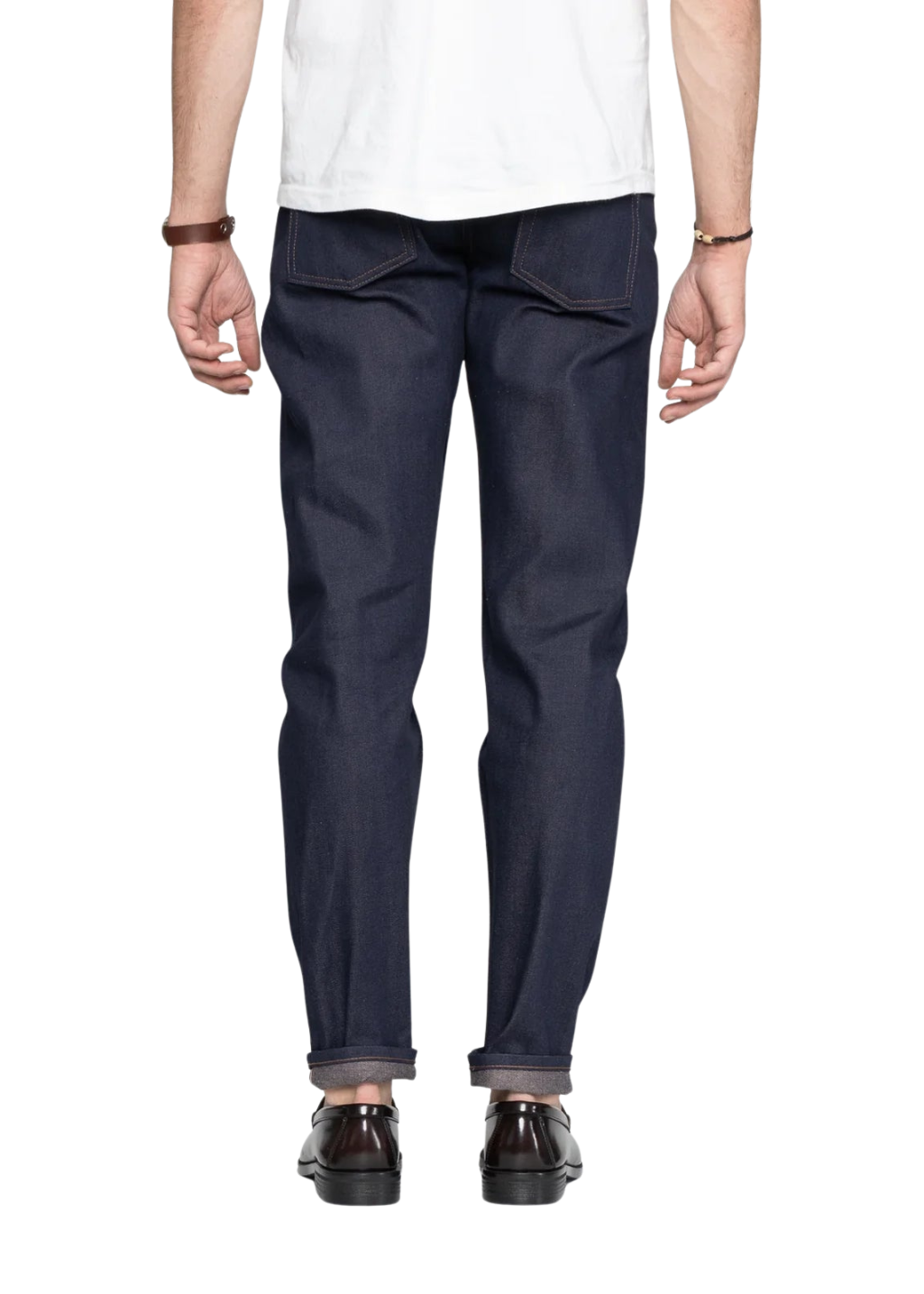 Naked & Famous Denim - Easy Guy - Coffee Dye Selvedge - Hardpressed Print Studio Inc.