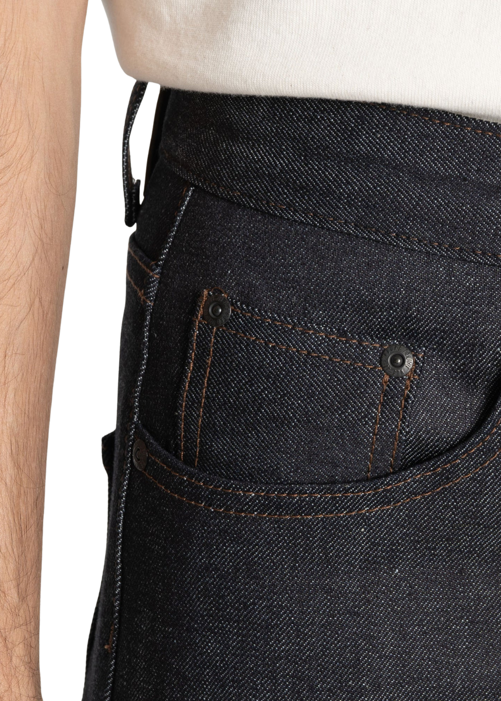 Naked & Famous Denim - Strong Guy - Blue Haze Stretch Selvedge - Indigo