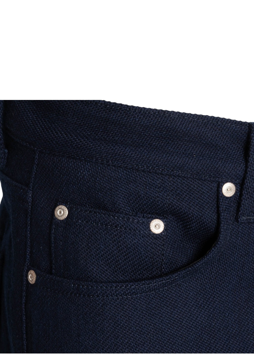 Naked & Famous Denim - Easy Guy - Maekake Dobby - Indigo - Hardpressed Print Studio Inc.