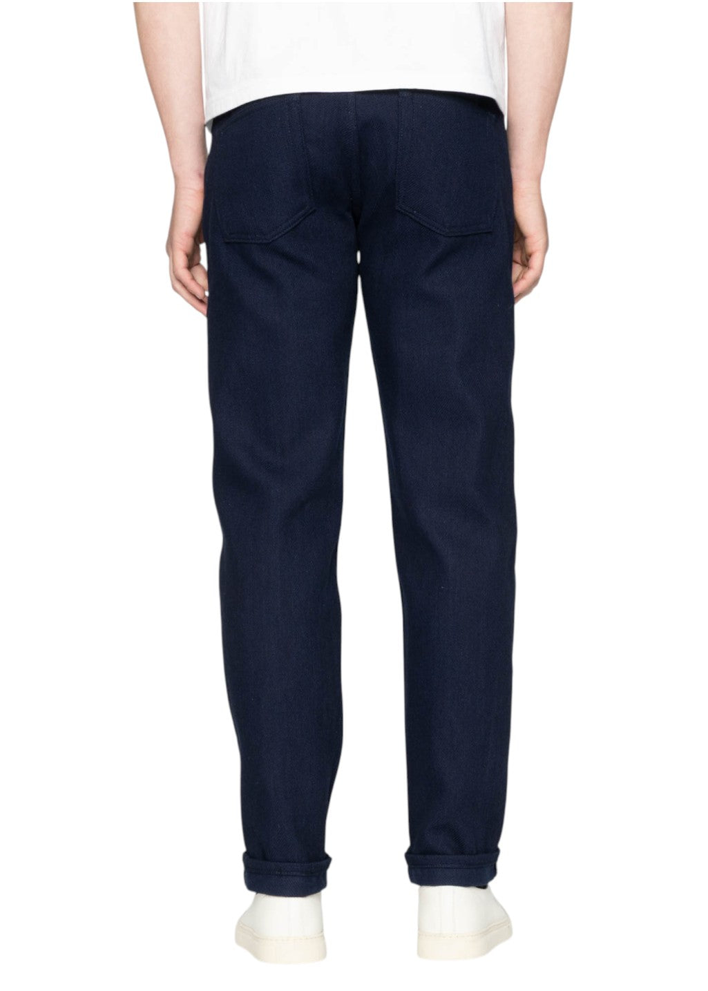 Naked & Famous Denim - Easy Guy - Maekake Dobby - Indigo - Hardpressed Print Studio Inc.
