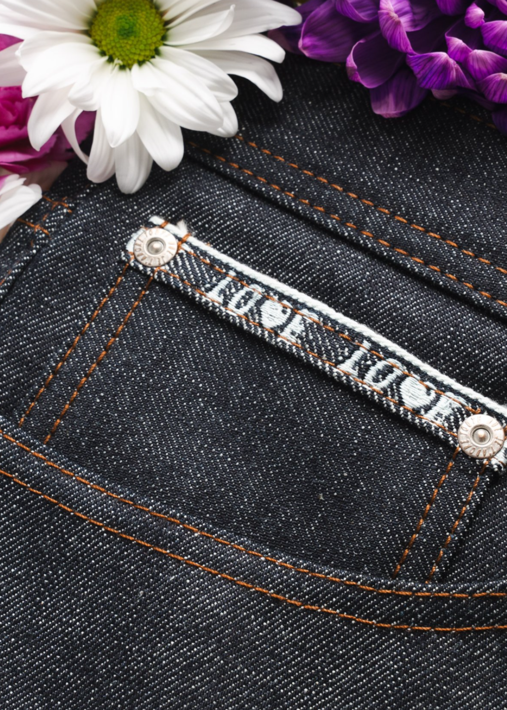 Naked & Famous Denim - Weird Guy - Love & Peace Selvedge