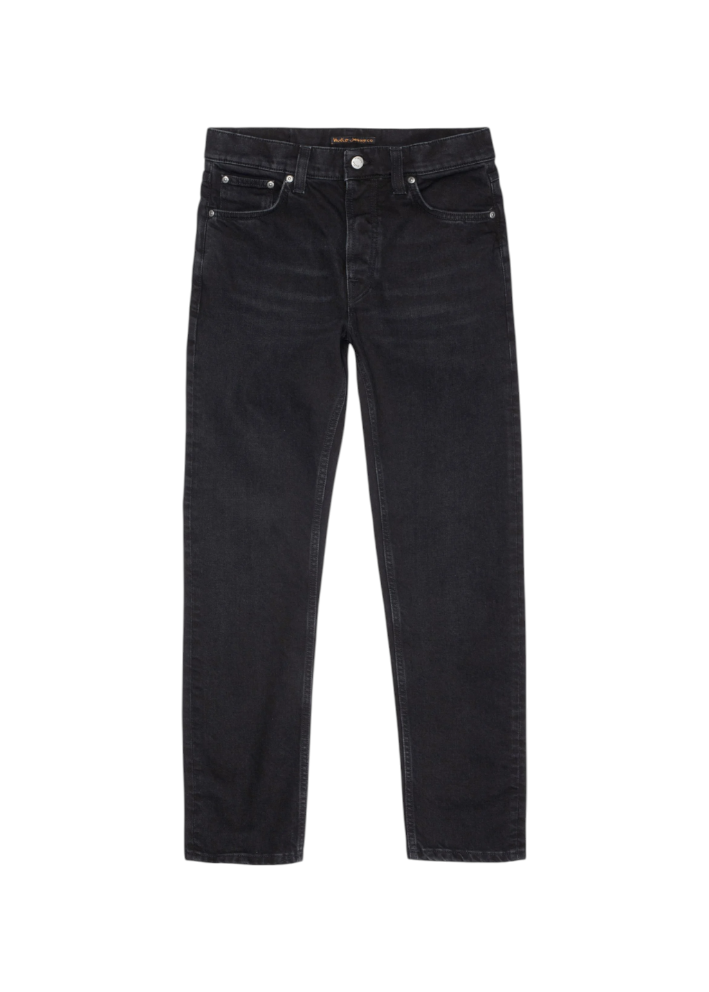 Nudie Jeans Co. - Solid Ollie - Black Steel