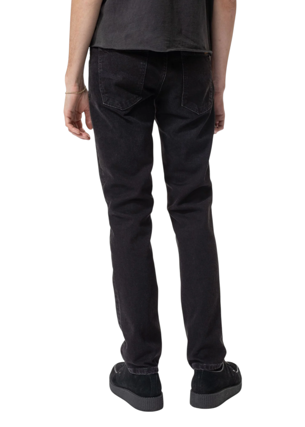 Nudie Jeans Co. - Solid Ollie - Black Steel