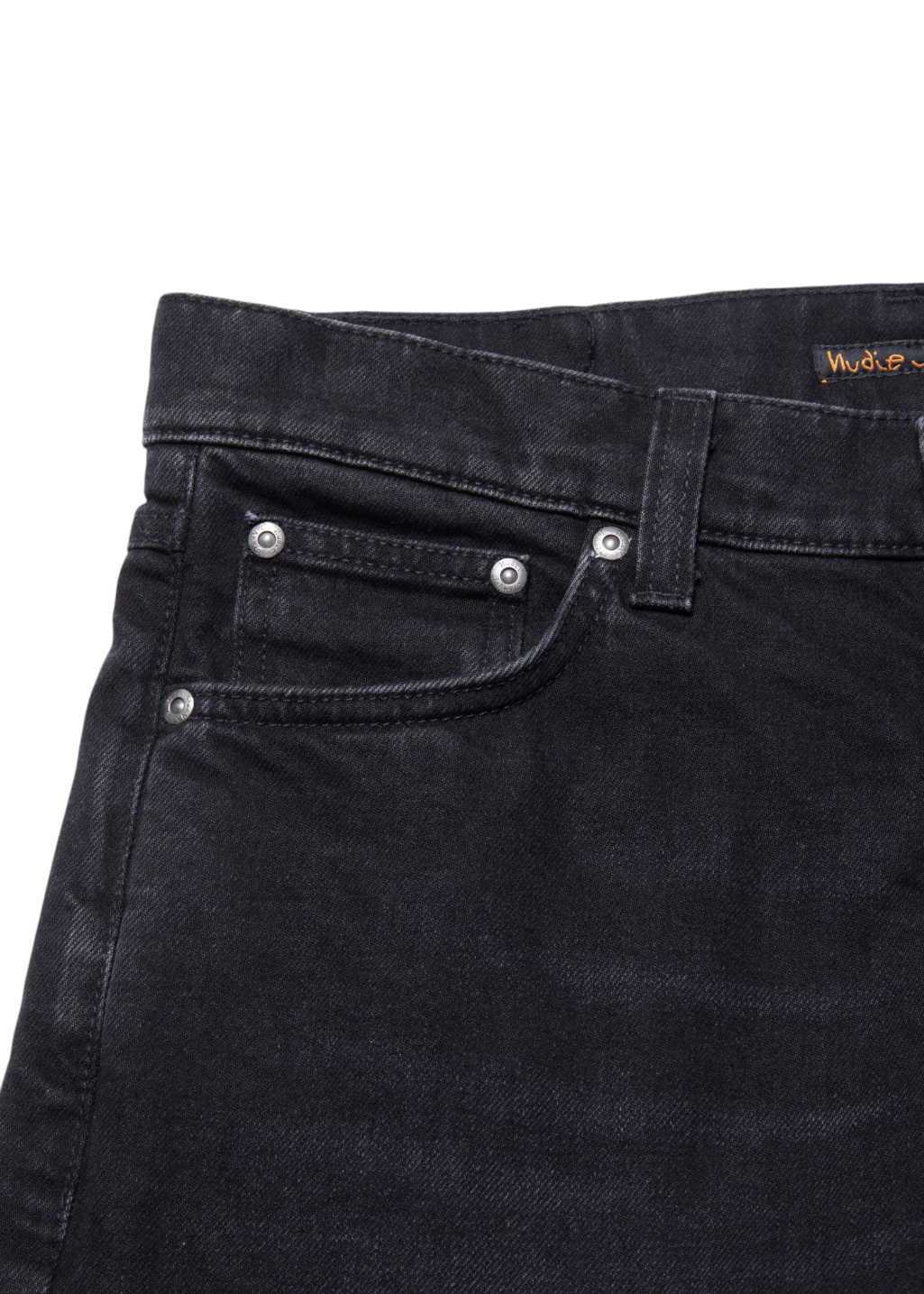 Nudie Jeans Co. - Solid Ollie - Black Steel