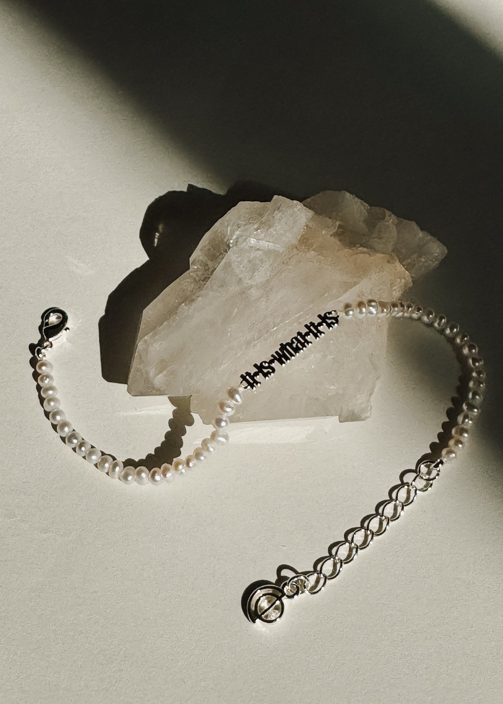 Oneiro Designs - It Is What It Is Bracelet - Silver