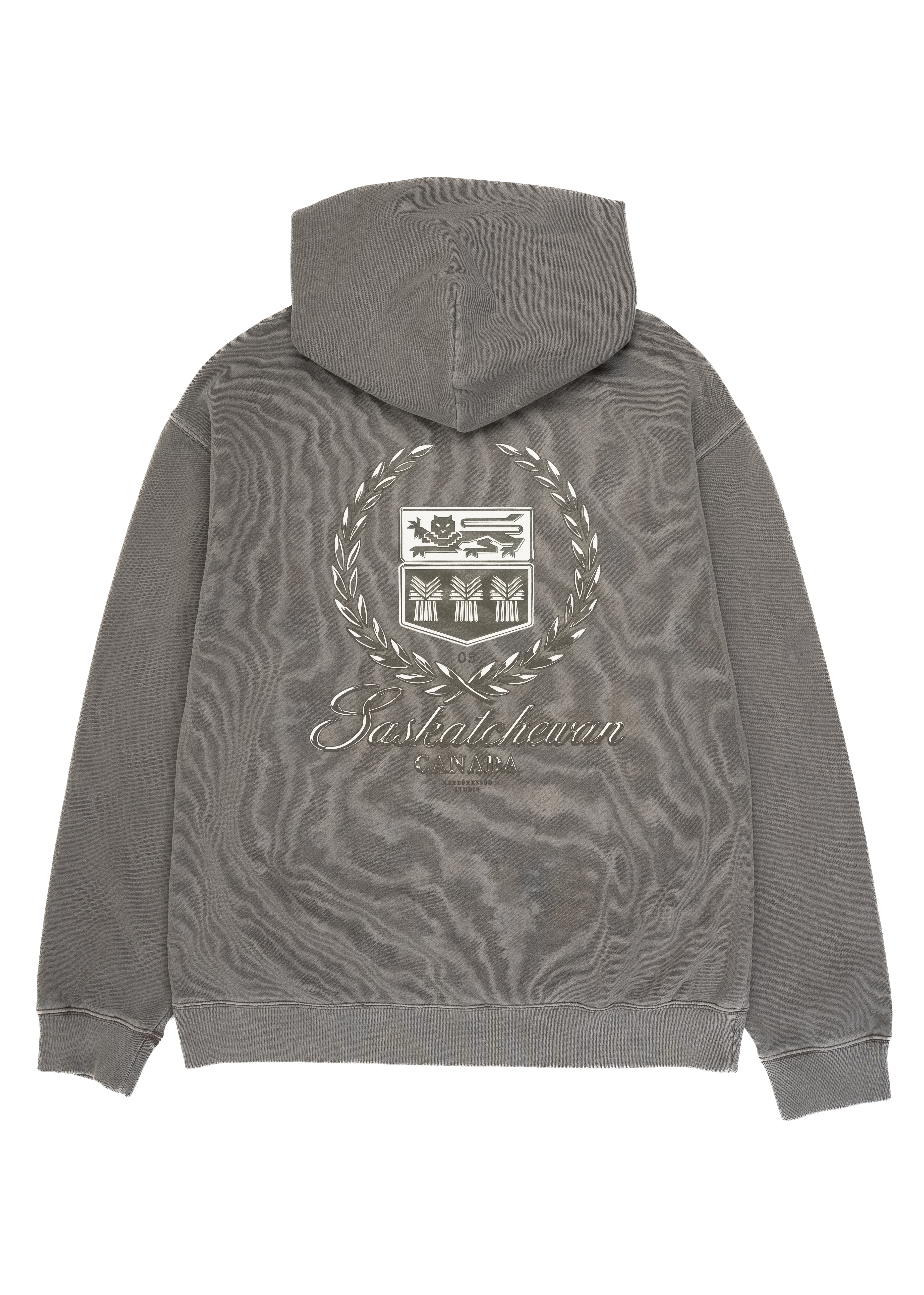 Premier Wreath Sweater | Vintage Grey | Unisex - Hardpressed Print Studio Inc.
