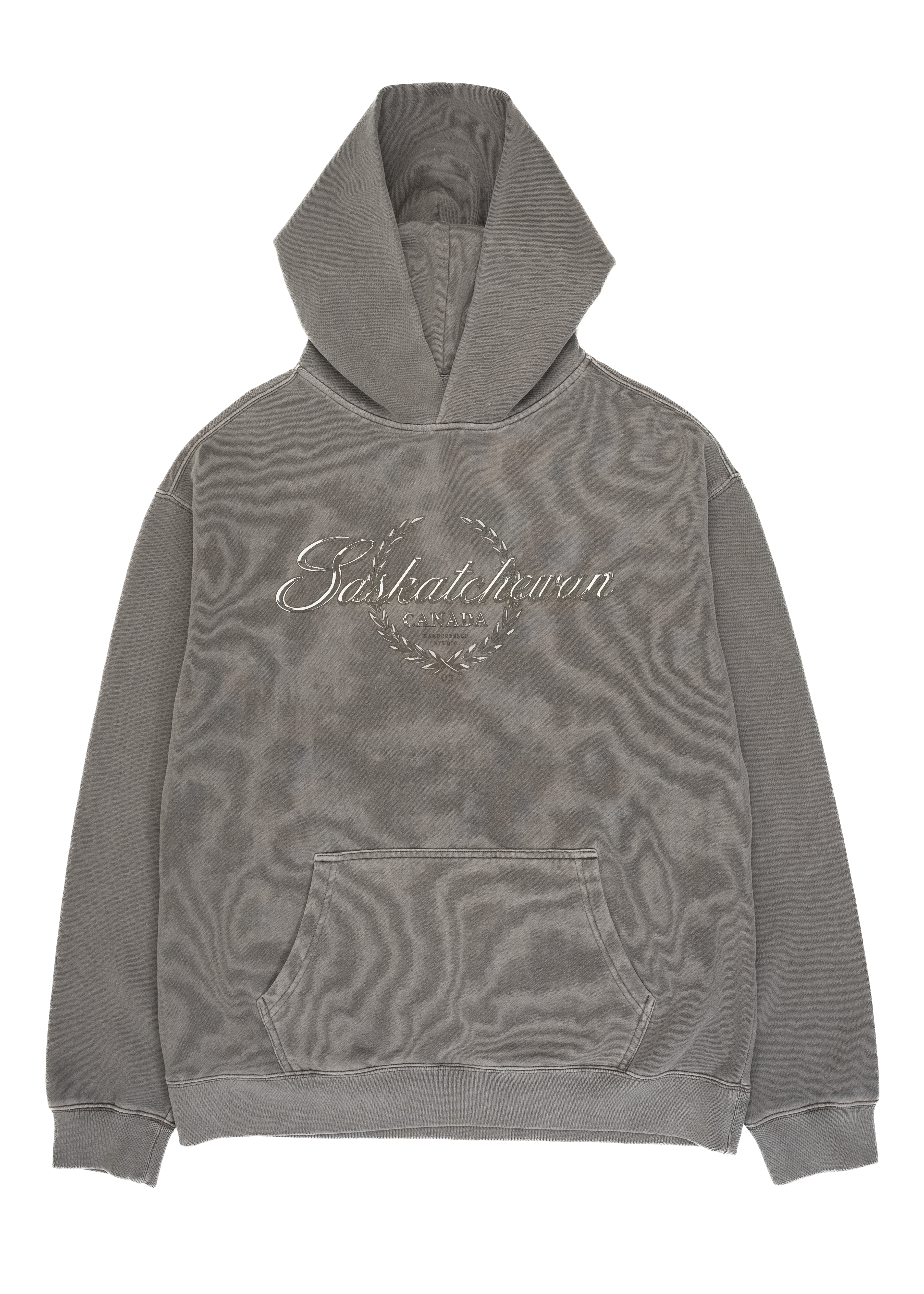 Premier Wreath Sweater | Vintage Grey | Unisex - Hardpressed Print Studio Inc.