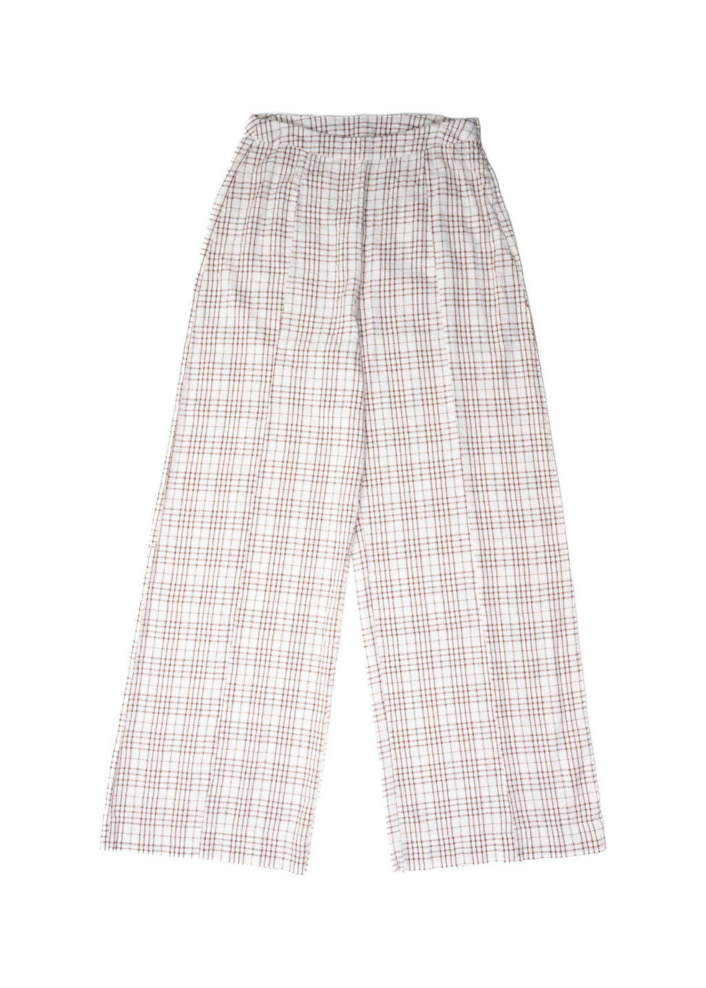 パンツ ripstop check three tuck wide pants ripstop check three tuck wide pants