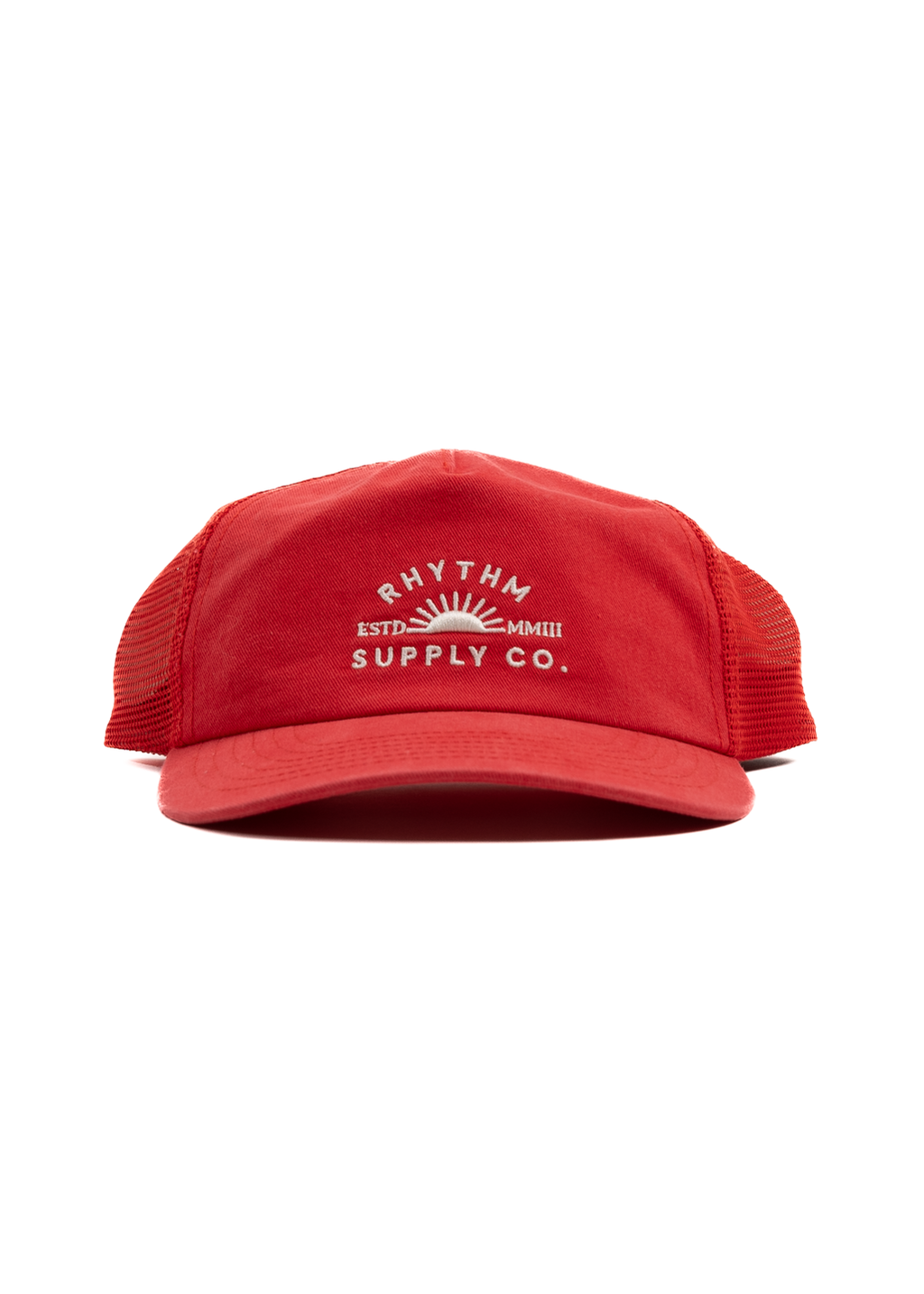 Rhythm - Supply Trucker Hat - Red | Hardpressed Print Studio Inc.