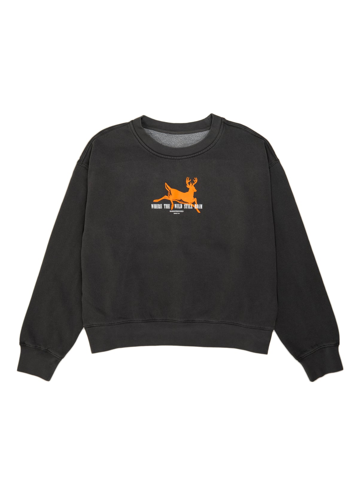 Roam Crewneck | Vintage Black | Ladies