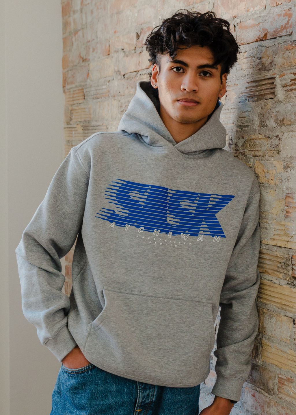 Sask Speedline Sweater | Heather Grey | Unisex