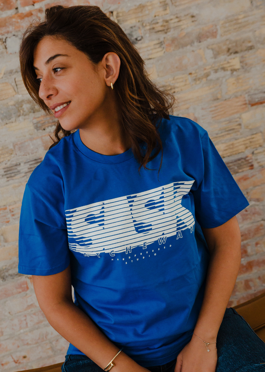 Sask Speedline Tee | Royal Blue | Unisex