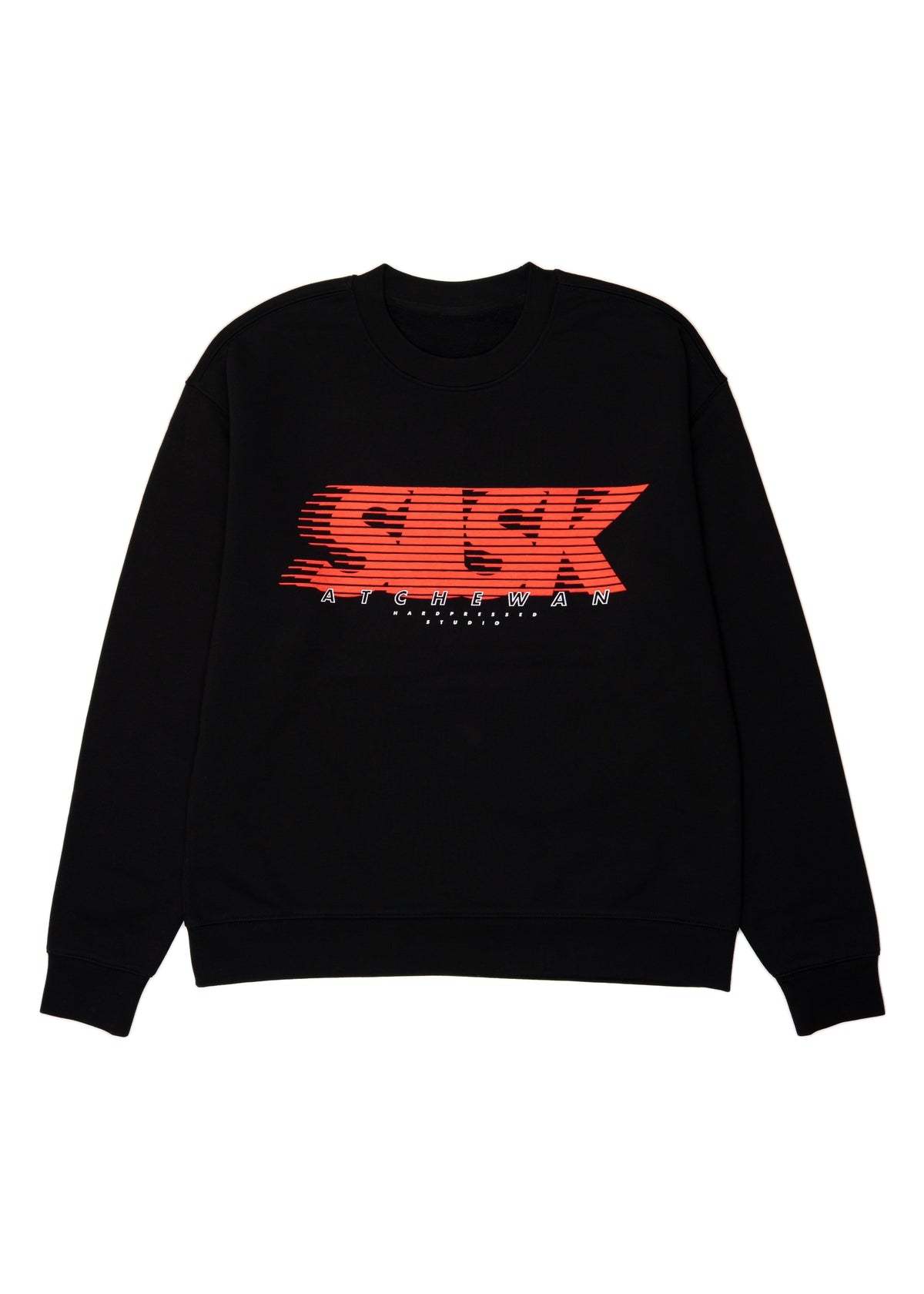 Sask Speedline Crewneck | Black | Unisex