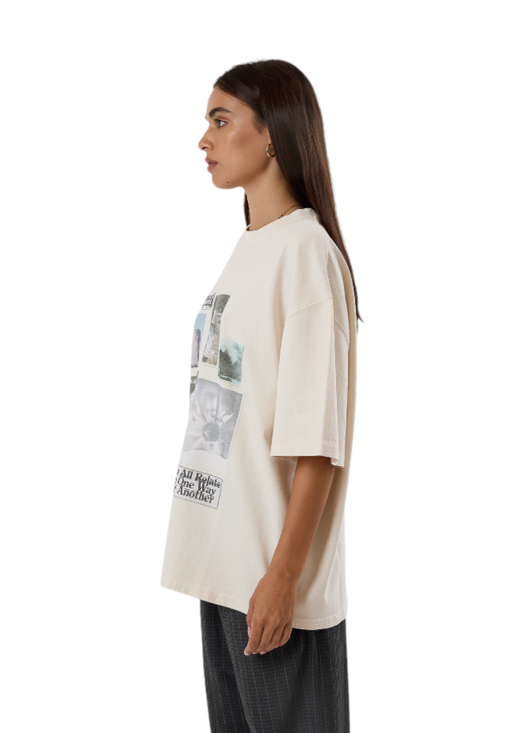 THRILLS - One Way Or Another Oversized Tee - Heritage White - Hardpressed Print Studio Inc.
